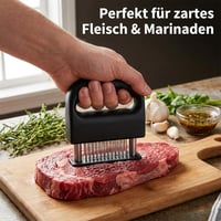 Professioneller Fleischzartmacher mit Federung
