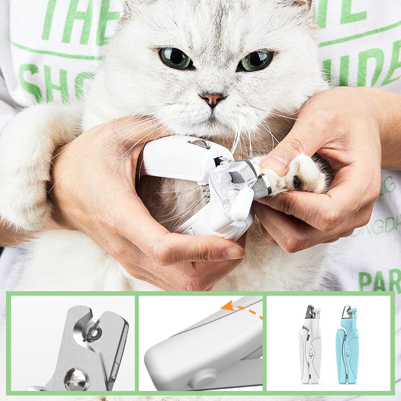 Professional LED Light Pet Nail Clippers