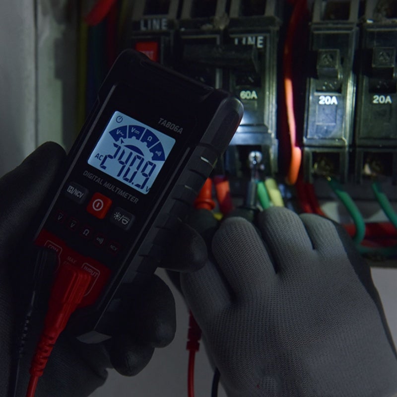 Compacte digitale multimeter met automatische herkenning