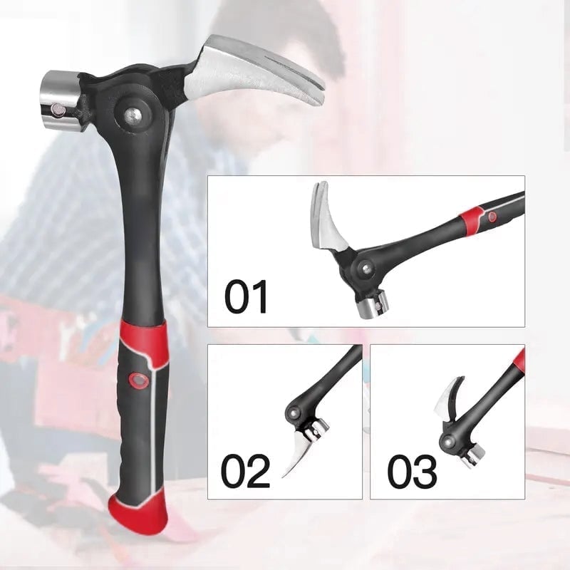 Aless™ Multifunctional Magnetic Claw Hammer Tool