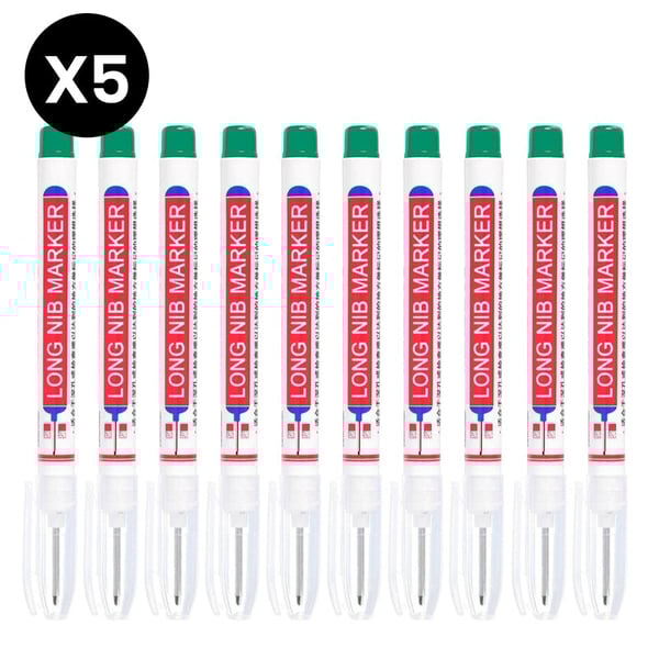 Lange Nasenmarkierungen