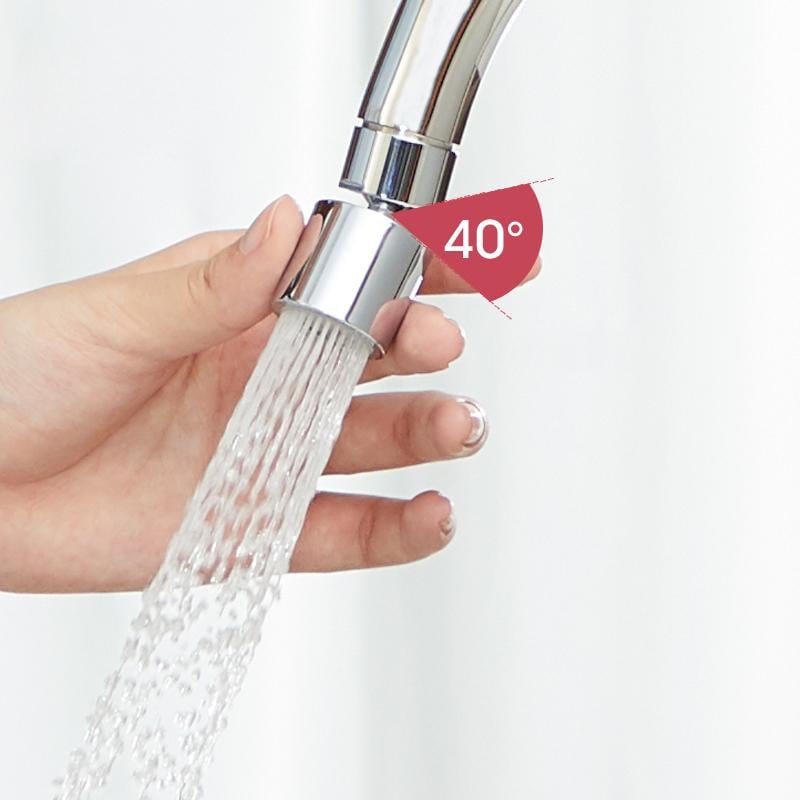Drehbarer Doppelfunktions-Bubbler-Wasserhahnkopf