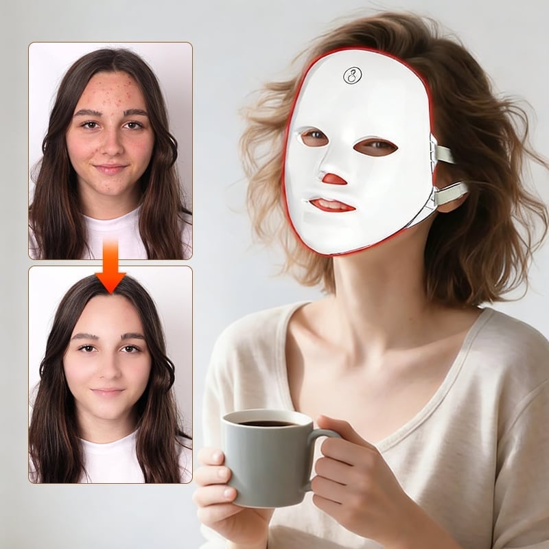 LED Phototherapy Facial Mask