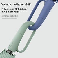 Kreative Ringschnalle Winddicht Verstärkter Regenschirm