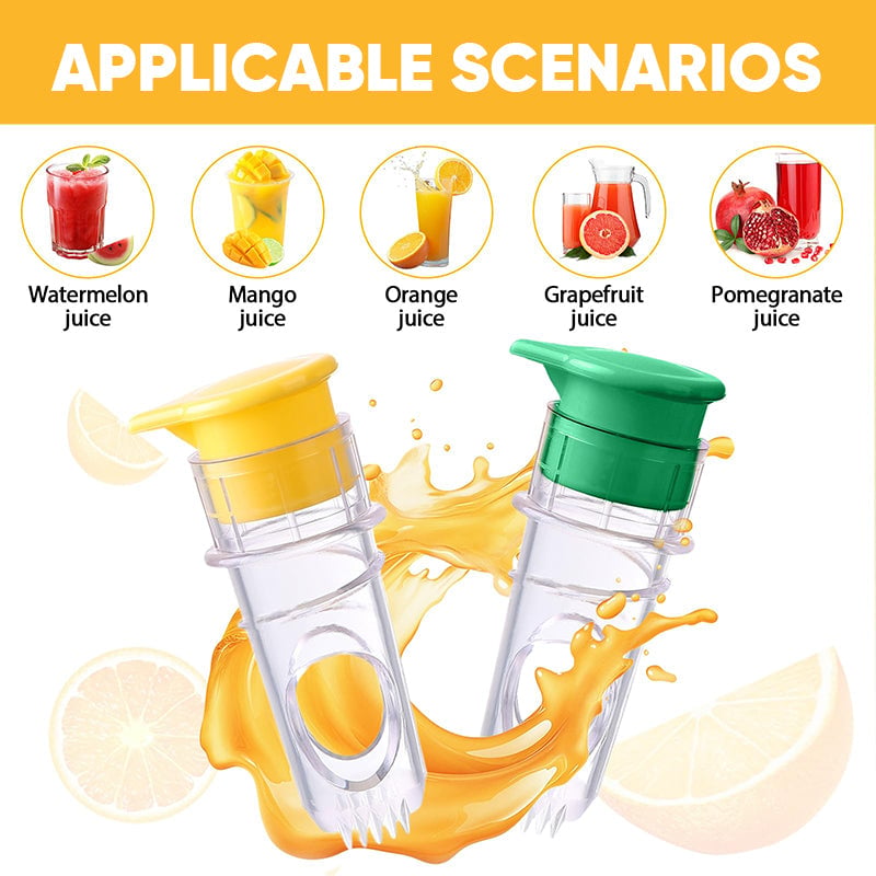 Mini manual fruit juicer