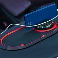 Multifunctional 4-in-1 car phone anti-slip mat
