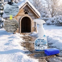 Outdoor Ice and Snow Melting Spray