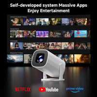 Sakerplus® Smart Rotatable Portable Mini Projector