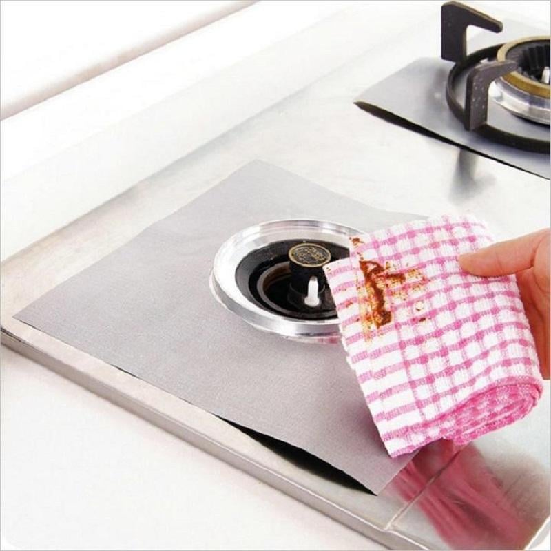 Reusable Silicone Gas Hob Range Protectors