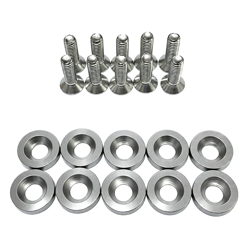 JDM Nickel Plated Bolt Washer Kit