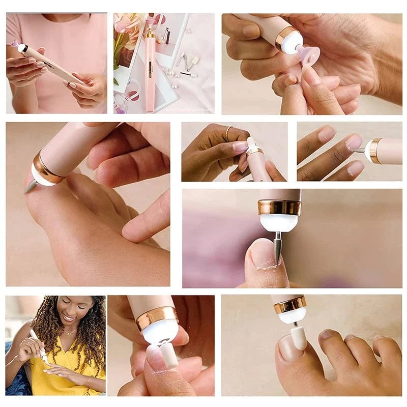 Elektrische professionele manicure nagelmachine set