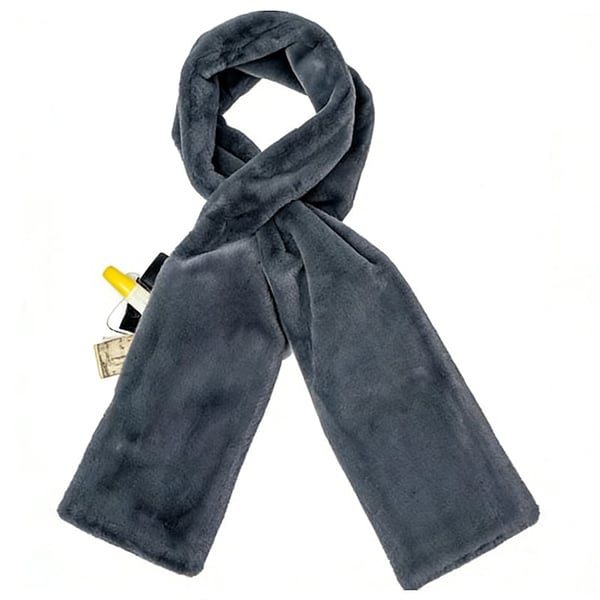 Hidden Zipper Pocket Scarf