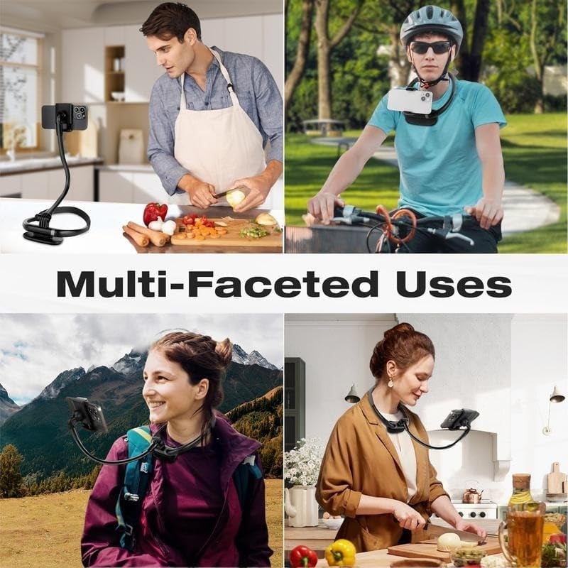 Neck Phone Holder for Recording
