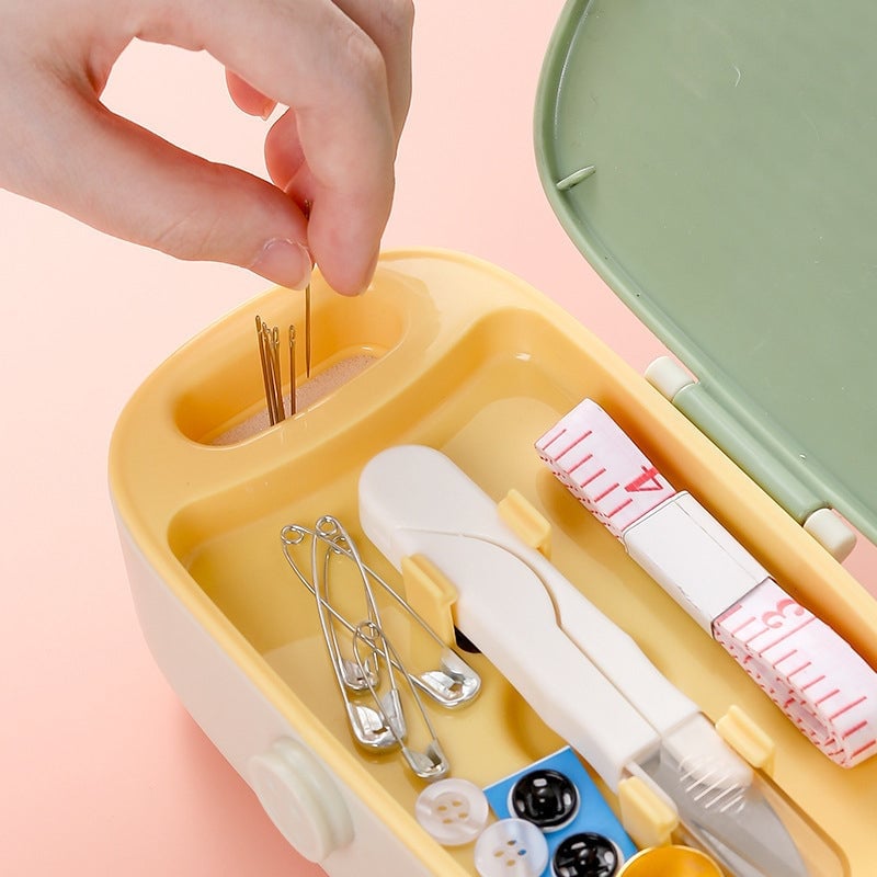 Portable Mini Hand Sewing Box