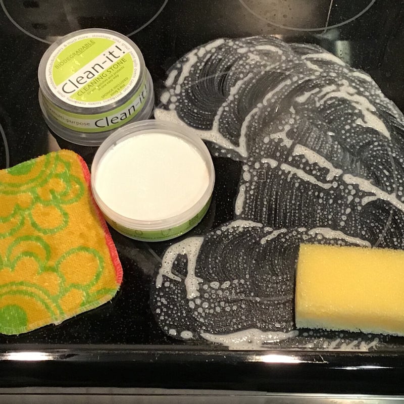 Umweltfreundlicher Reinigungsstein