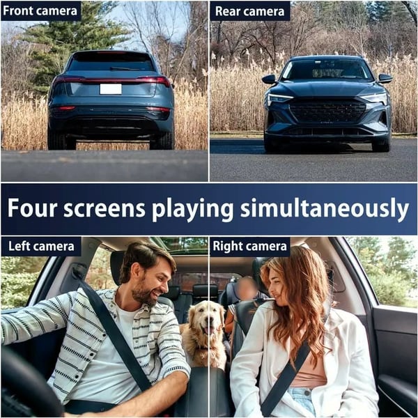 Sakerplus Full View Car Dashcam System