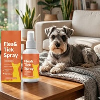 Sanftes Hautpflegespray für Hunde zur Anwendung im Innen- und Außenbereich