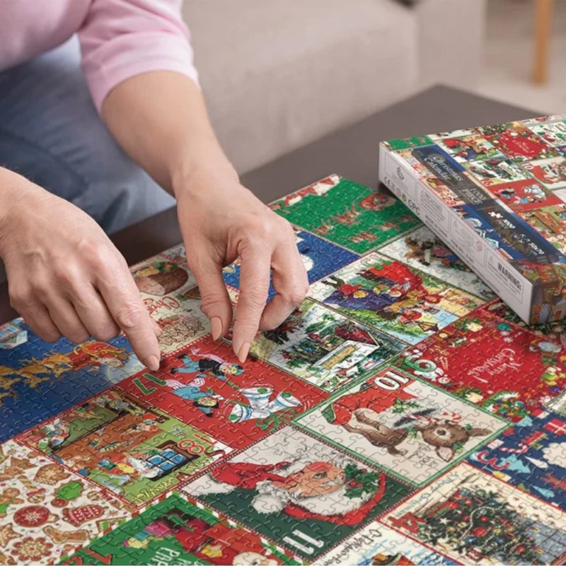🎄Christmas Advent Calendar Jigsaw Puzzle 🧩【Christmas pet】