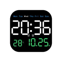 Hangable Standalone Square Clock