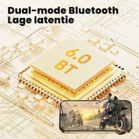 Modieuze draadloze clip-on hoofdtelefoon