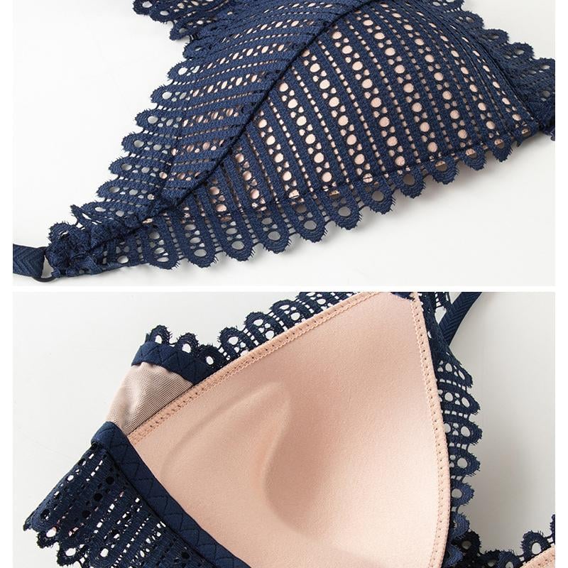 Soutien-gorge Respirant en Dentelle Agrafes Devant