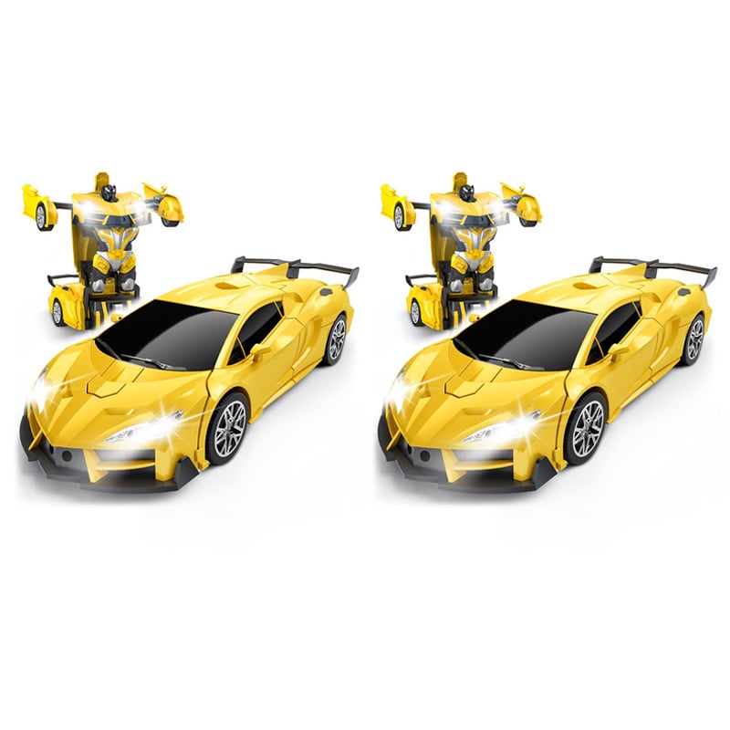 Remote Control Transforming Robot Car