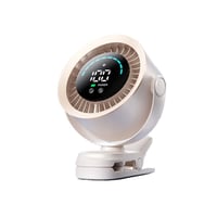 High-Speed Clip-on Fan with LED Display