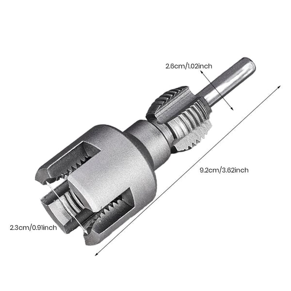 Integriertes Werkzeug für Innen- und Außengewinde