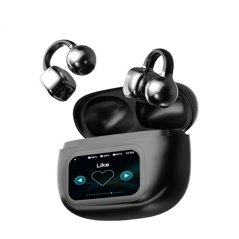 Schnurloses On-Ear-LCD-Farb-Touchscreen-Audio-Headset