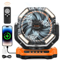 SAKER® Rechargeable Camping Fan
