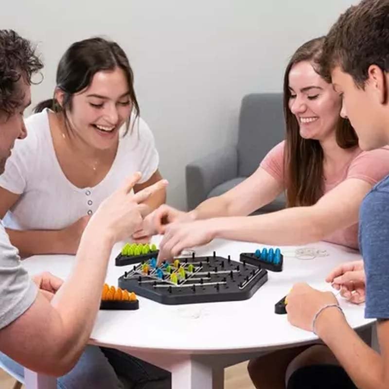 Gioco di scacchi a triangolo a catena, da 2 a 4 giocatori