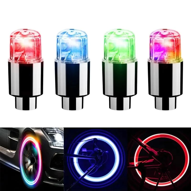 LED-lock för däckventiler