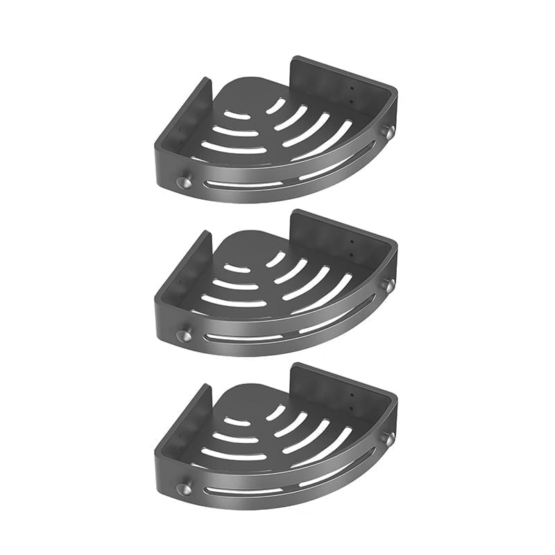 Sakerplus No-Drill Bathroom Corner Shelf