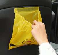Sale-Cute Duck Portable Garbage Bag