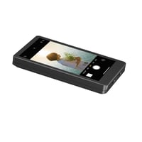 Magnetic selfie screen for smartphones
