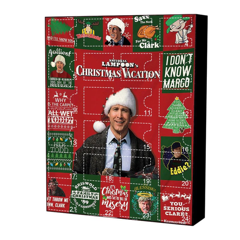 Christmas Vacation Advent Calendar 2024 for Kids & Family