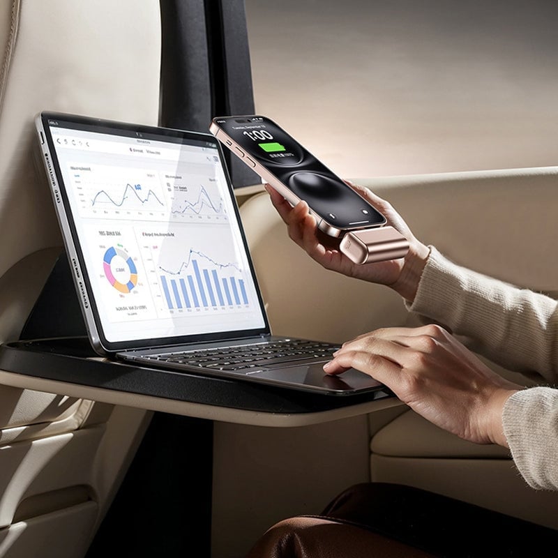 Faltbare Powerbank mit Schnellladefunktion