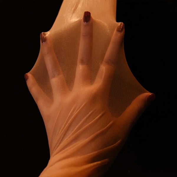 Oiled 1D Ultra-thin Sexy Pearlescent Stockings