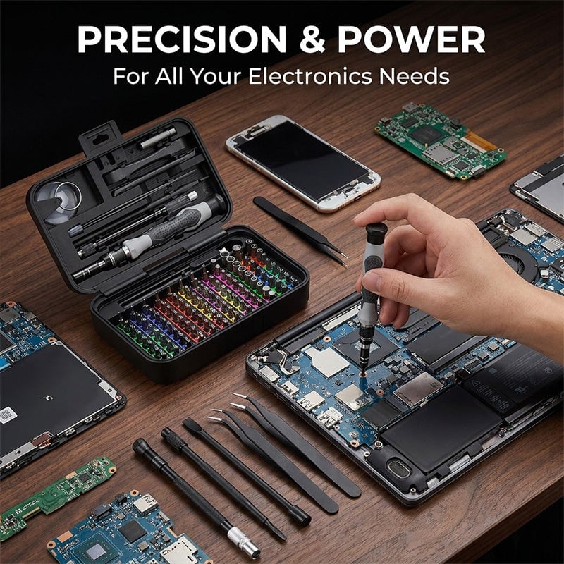 Sakerplus® 132-in-1 Micro Magnetic Screwdriver Set