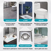 Agente di ossigeno attivo per toilette