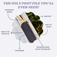 Professional Nano Glass Callus Remover Foot File