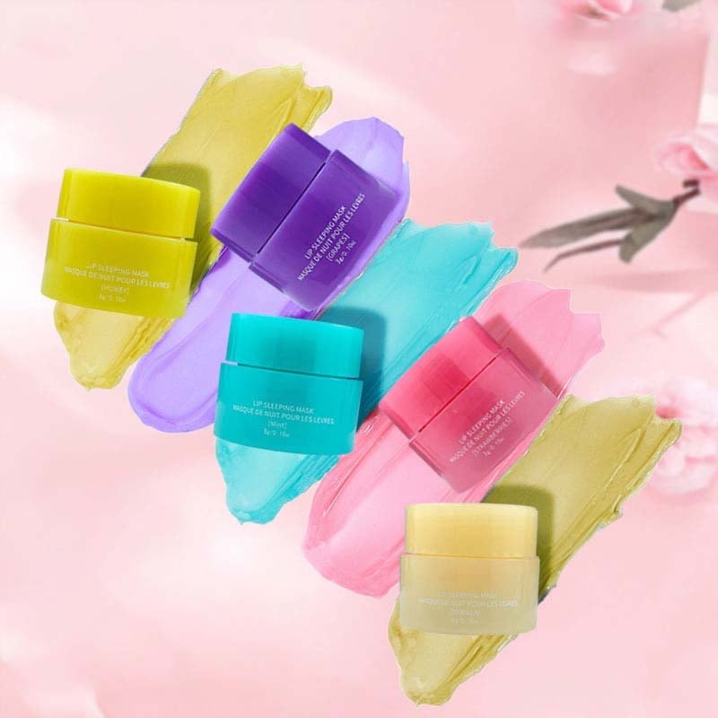 Set van 5 gekleurde lipmaskers