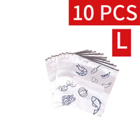 Aluminum Foil Antibacterial Sealing Bag (10 pcs)