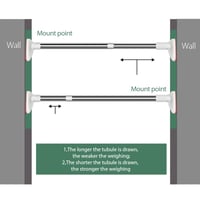 Extendable Clothes Hanging Rod