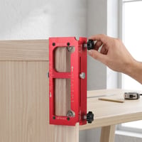 Kexon™ Precision Aluminum Door Hinge Template Jig