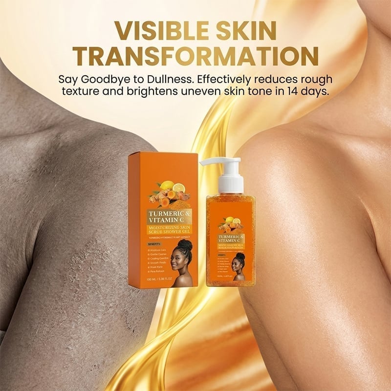 Turmeric Vitamin C Scrub Body Wash