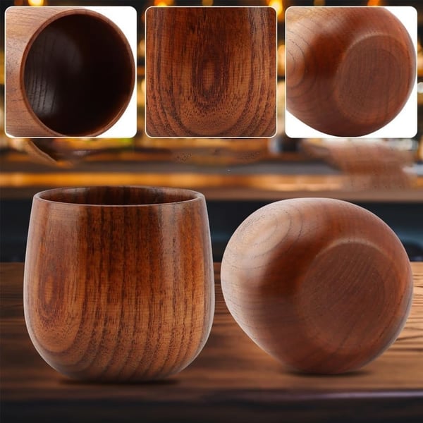 Charred Jujube Wood Cups