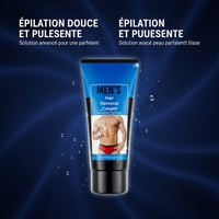 Crème dépilatoire pour hommes