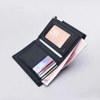 Kurze Brieftasche mit Eisenkante