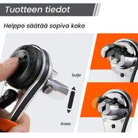Säädettävä räikkäavain